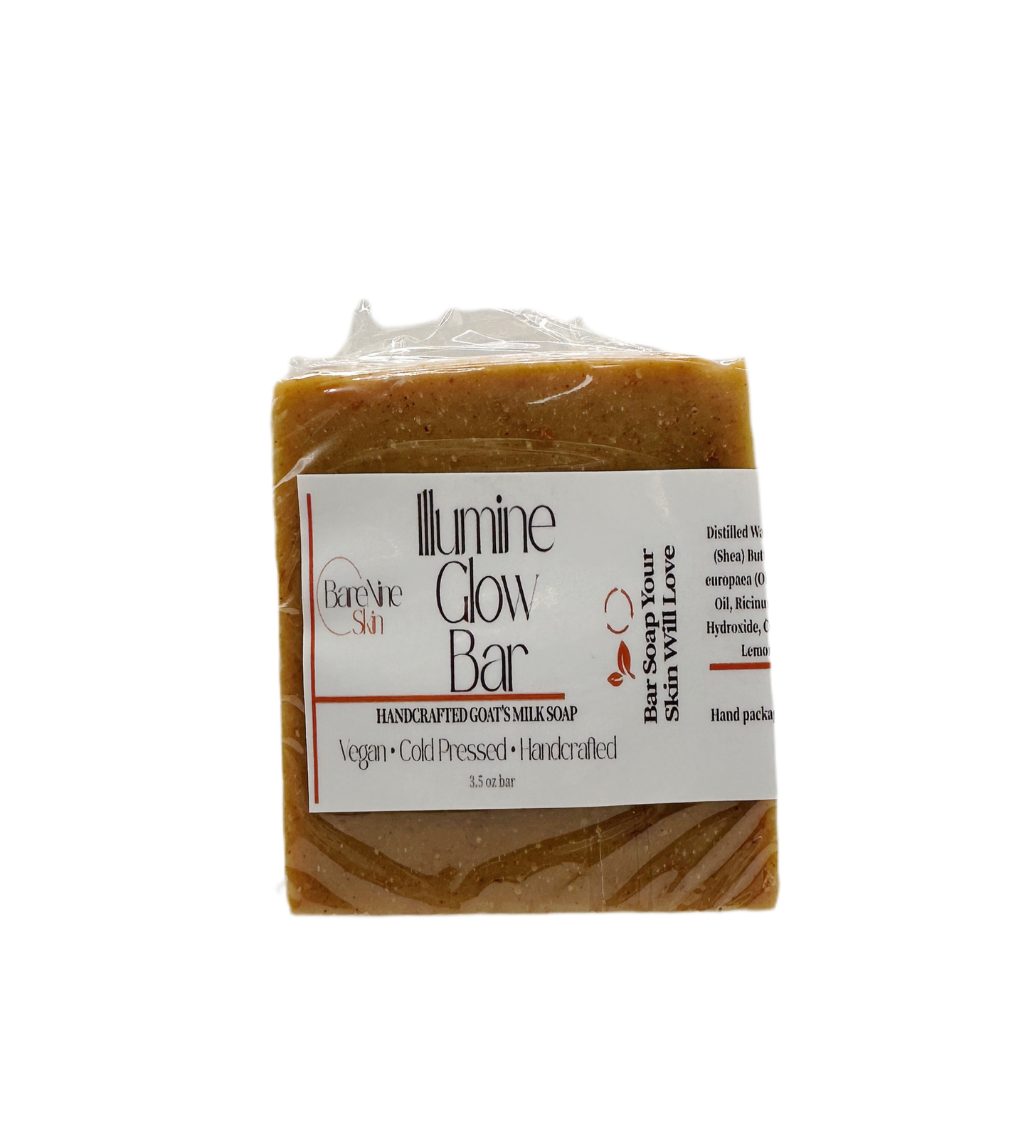 ILLUMINE GOAT’S MILK + TURMERIC GLOW BAR SOAP