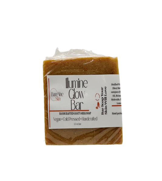 ILLUMINE GOAT’S MILK + TURMERIC GLOW BAR SOAP