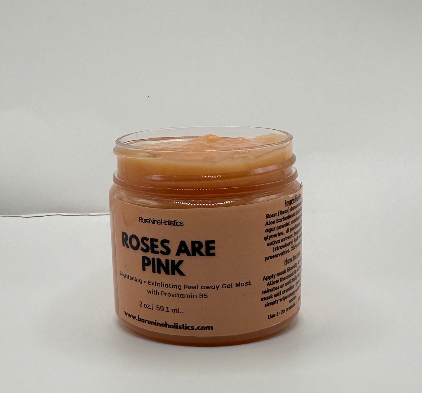 Roses are Pink Hydrating + Exfoliating Peel Gel Mask