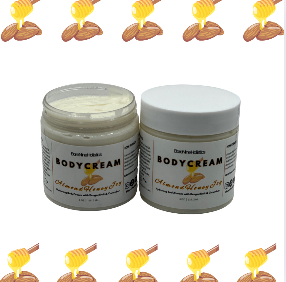 BodyCream | Almond Honey Joy Whipped BodyCream