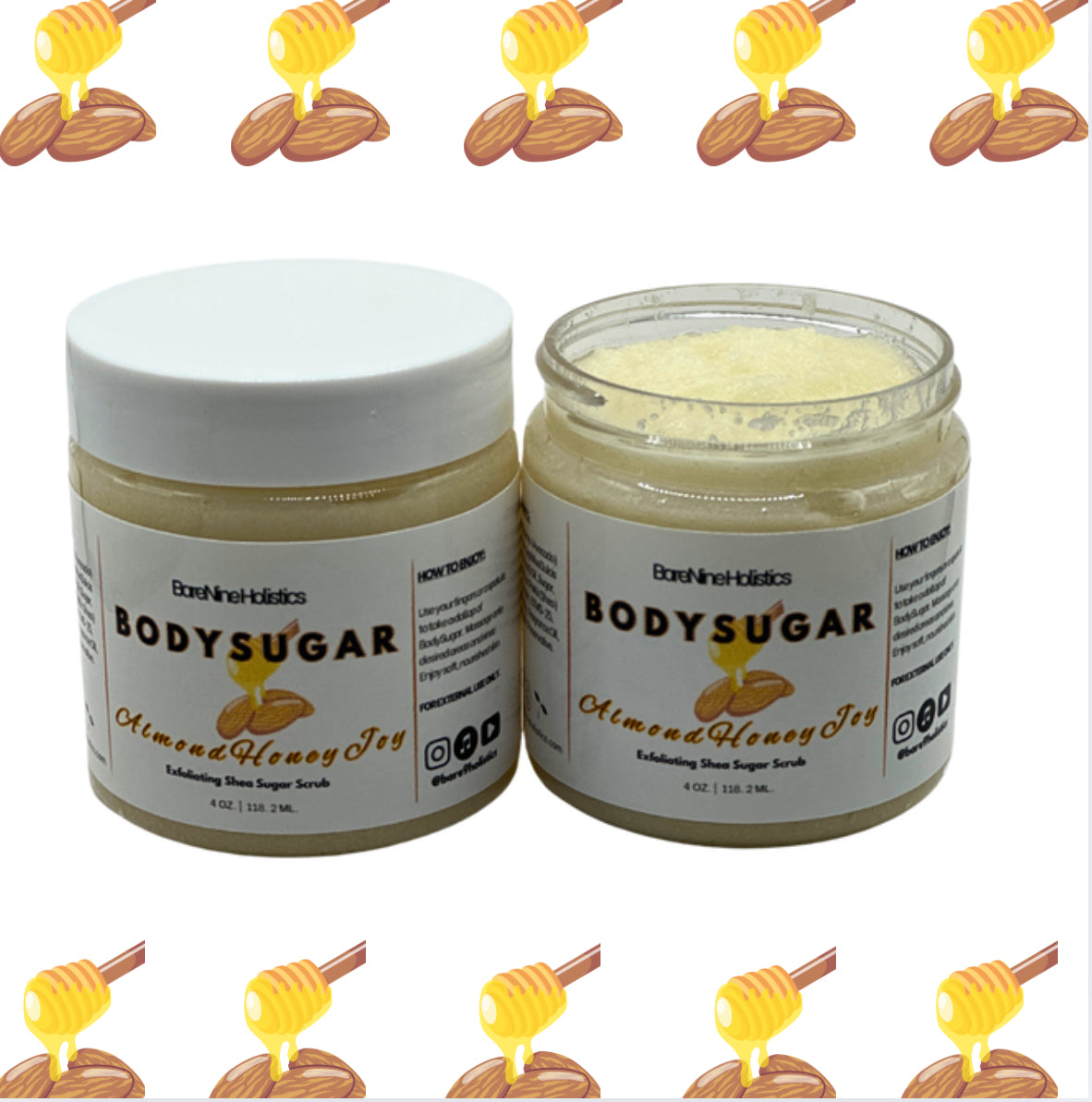 BodySugar | Almond Honey Joy Whipped Shea BodySugar